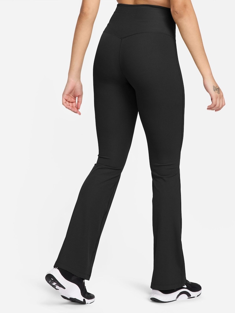 Nike Zenvy Gentle-Support High-Waisted Ribbed Flared Leggings - Bild 2 von 4