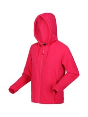 Regatta Pink Flamino Full Zip Hooded Fleece - Image 9 of 9