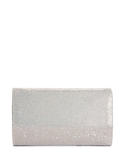 Silber - Dune London Esmes Structured Foldover Clutch - Bild 4 von 6