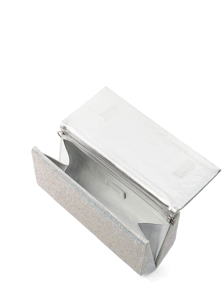 Silber - Dune London Esmes Structured Foldover Clutch - Bild 6 von 6