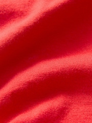 Red Christmas Short Sleeve 100% Cotton T-Shirt - Image 7 of 7