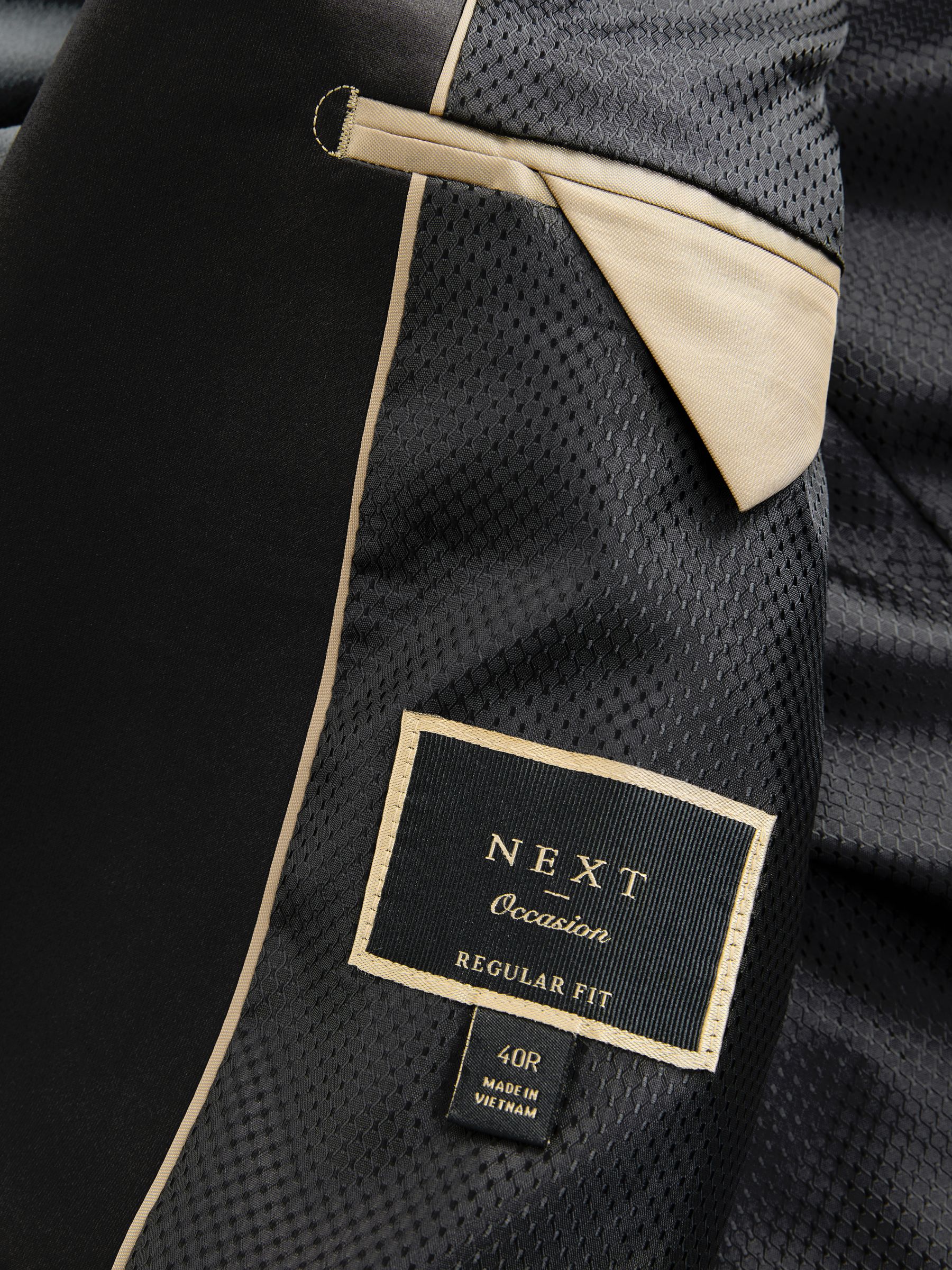 Buy Grey Regular Fit Velvet Blazer from Next South Africa