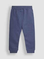 JoJo Maman Bébé Denim Blue Land Rover Appliqué Knee Pet in Pocket Joggers - Image 2 of 3