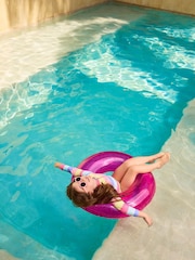 Crew Clothing Multi Stripe Long Sleeve Front Zip Swimsuit - Image 4 of 4