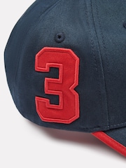 U.S. Polo Assn. Blue Mens Player 3 Baseball 100% Cotton Cap - Image 5 of 5