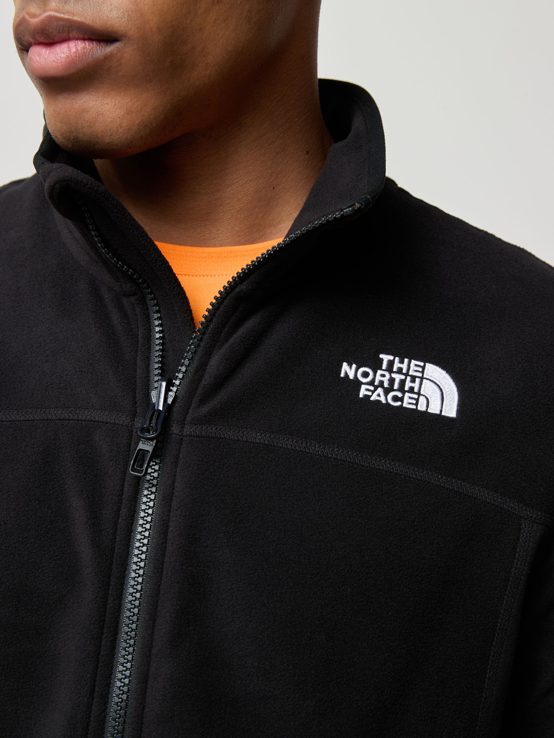Buy The North Face Black Glacier Full Zip Fleece from Next USA