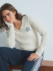 Cream Cable Knit Jumper - Image 1 of 5