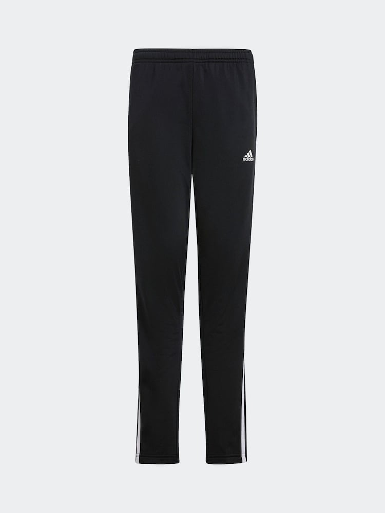 adidas Green/White Sportswear Essentials 3-Stripes Tiberio Tracksuit - Image 7 of 7