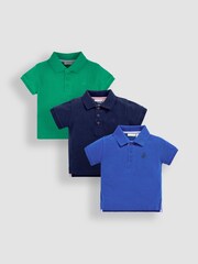 JoJo Maman Bébé - 3 Poloshirts - Image 1 of 1