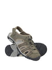 Mountain Warehouse Cream Mens Trek Walking Sandals - Image 1 of 5