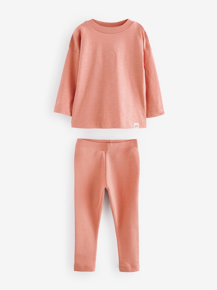 Green/Pink 3 Pack Pyjamas (9mths-10yrs) - Image 2 of 7