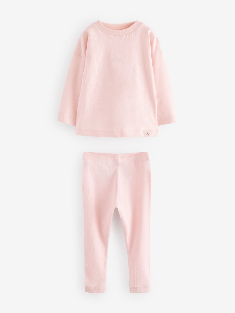 vert/rose - Lot de 3 pyjamas (9 mois à 10 ans) - Image 4 of 7