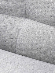 Pacific Grey Linen Mix Carver Dining Chair - Image 6 of 6