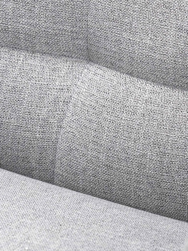 Pacific Grey Linen Mix Carver Dining Chair - Image 6 of 6