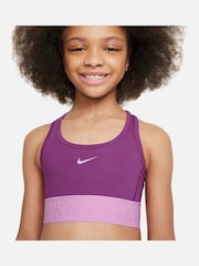 Nike Purple Fuschia Pro Swoosh Dri-FIT Sports Bra - Image 3 of 3