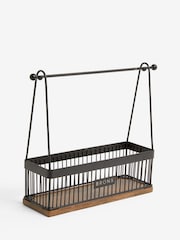 Black Bronx Kitchen Roll Holder Caddy - Image 3 of 3