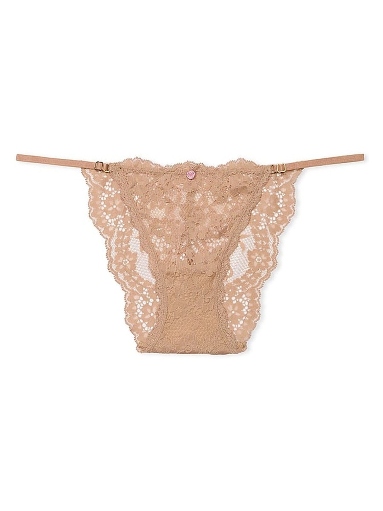 Victoria's Secret Praline Nude Bikini Lace Knickers - Image 4 of 4