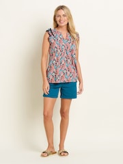 Brakeburn Red 100% Cotton Millie Vest - Image 4 of 5