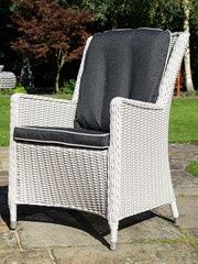 Rowlinson Grey Prestbury Garden 4 Seater Dining Set - Image 3 of 6
