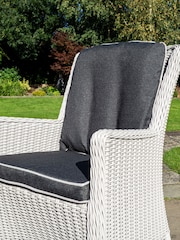 Rowlinson Grey Prestbury Garden 4 Seater Dining Set - Image 4 of 6