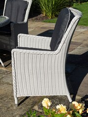 Rowlinson Grey Prestbury Garden 4 Seater Dining Set - Image 5 of 6