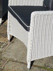 Rowlinson Grey Prestbury Garden 4 Seater Dining Set - Image 6 of 6