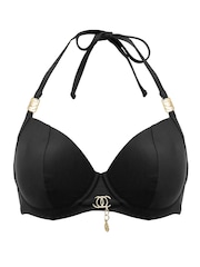 Zwart - Pour Moi St Barts Bikini Top - Image 3 of 4
