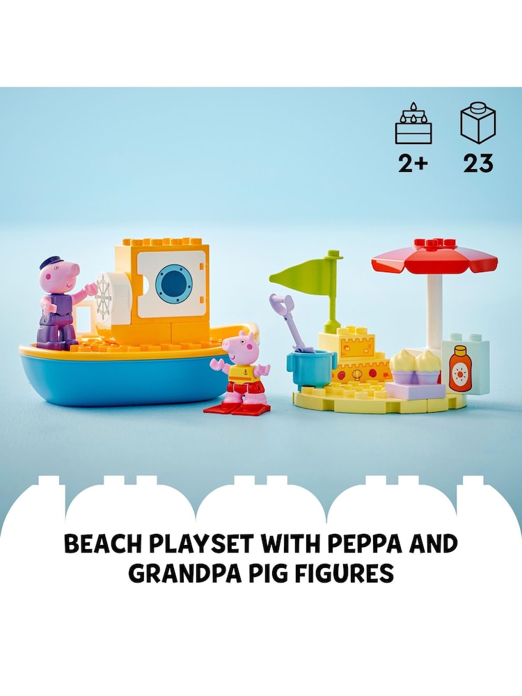 LEGO DUPLO Peppa Pig Boat Trip Playset Toy - Image 5 of 7