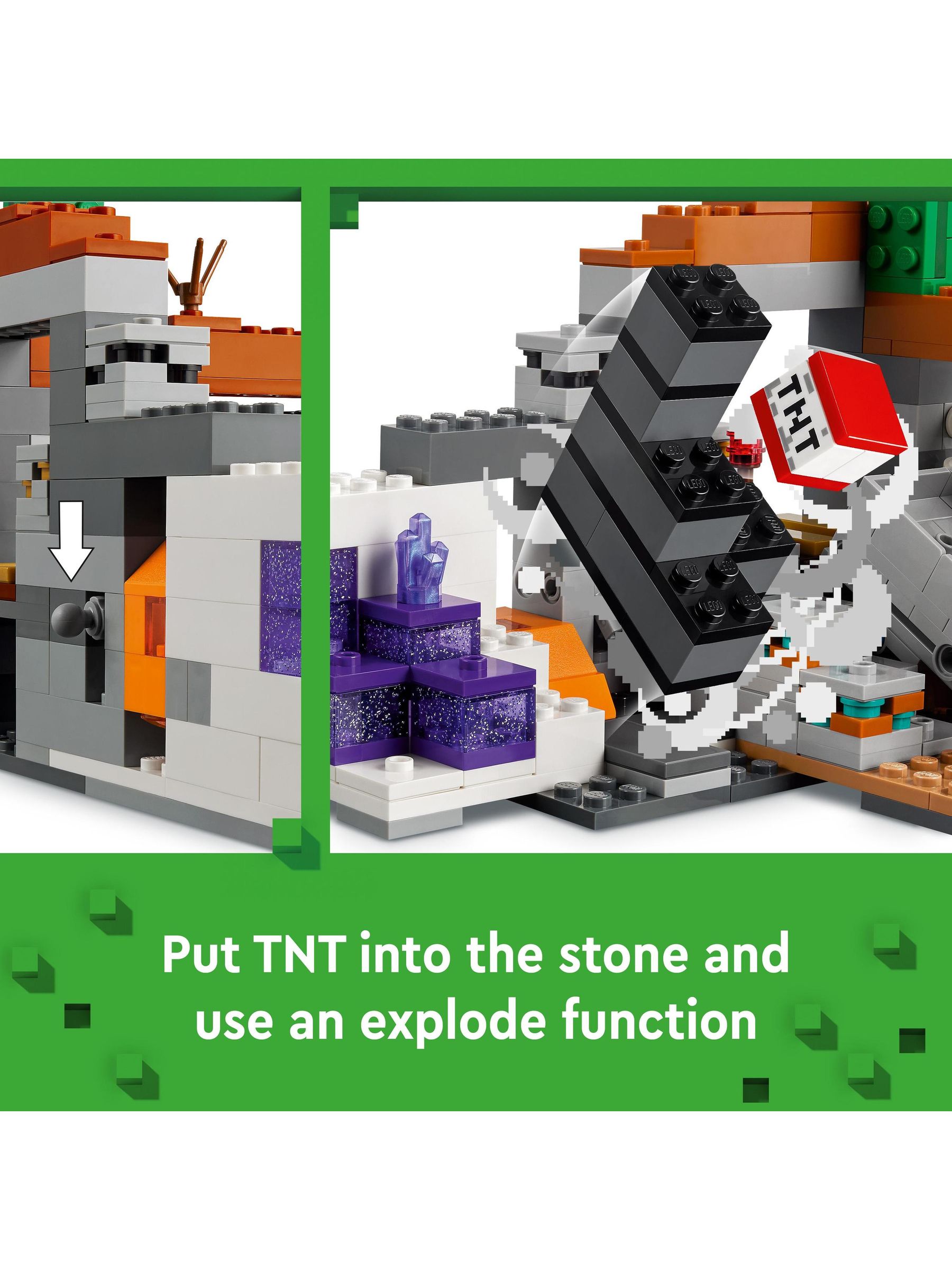 Cumpără Set de jucării LEGO Minecraft The Badlands Mineshaft from