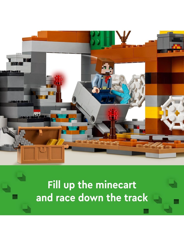 LEGO Minecraft The Badlands Mineshaft Toy Set - Image 8 of 9