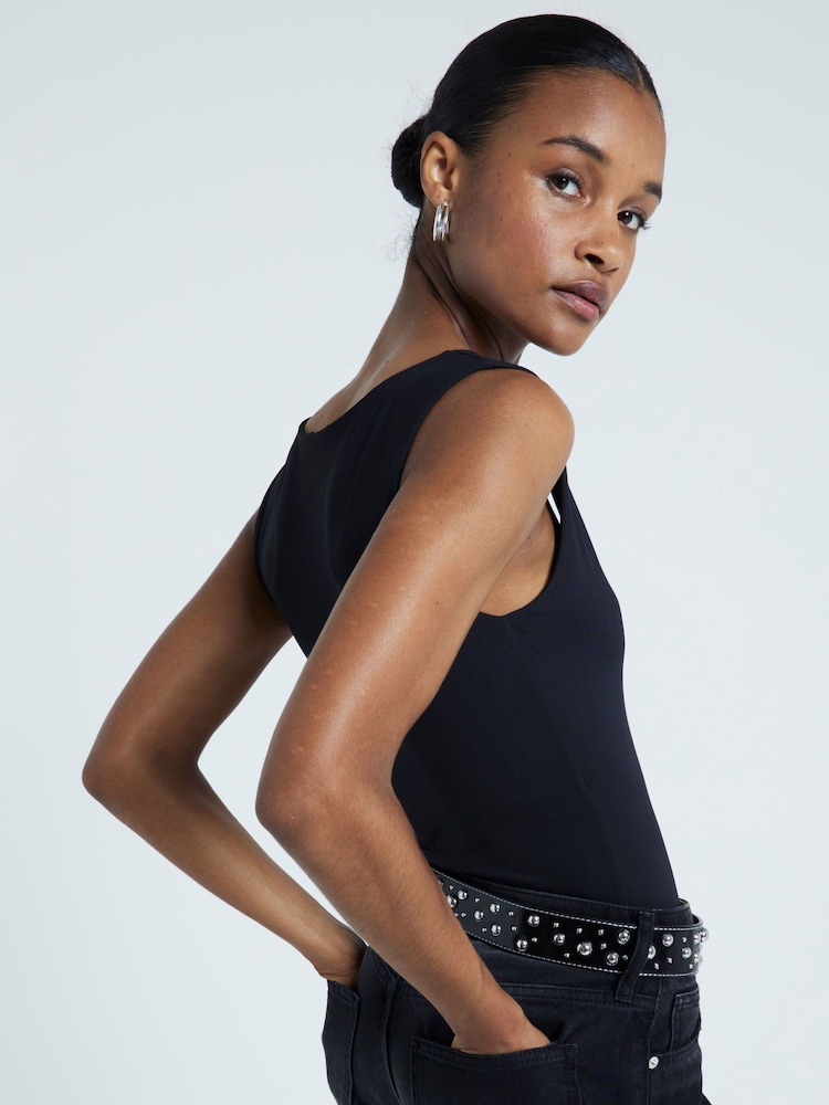 River Island Black V-Neck Bodies - Image 2 of 8