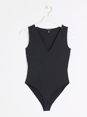 River Island Black V-Neck Bodies - Image 5 of 8