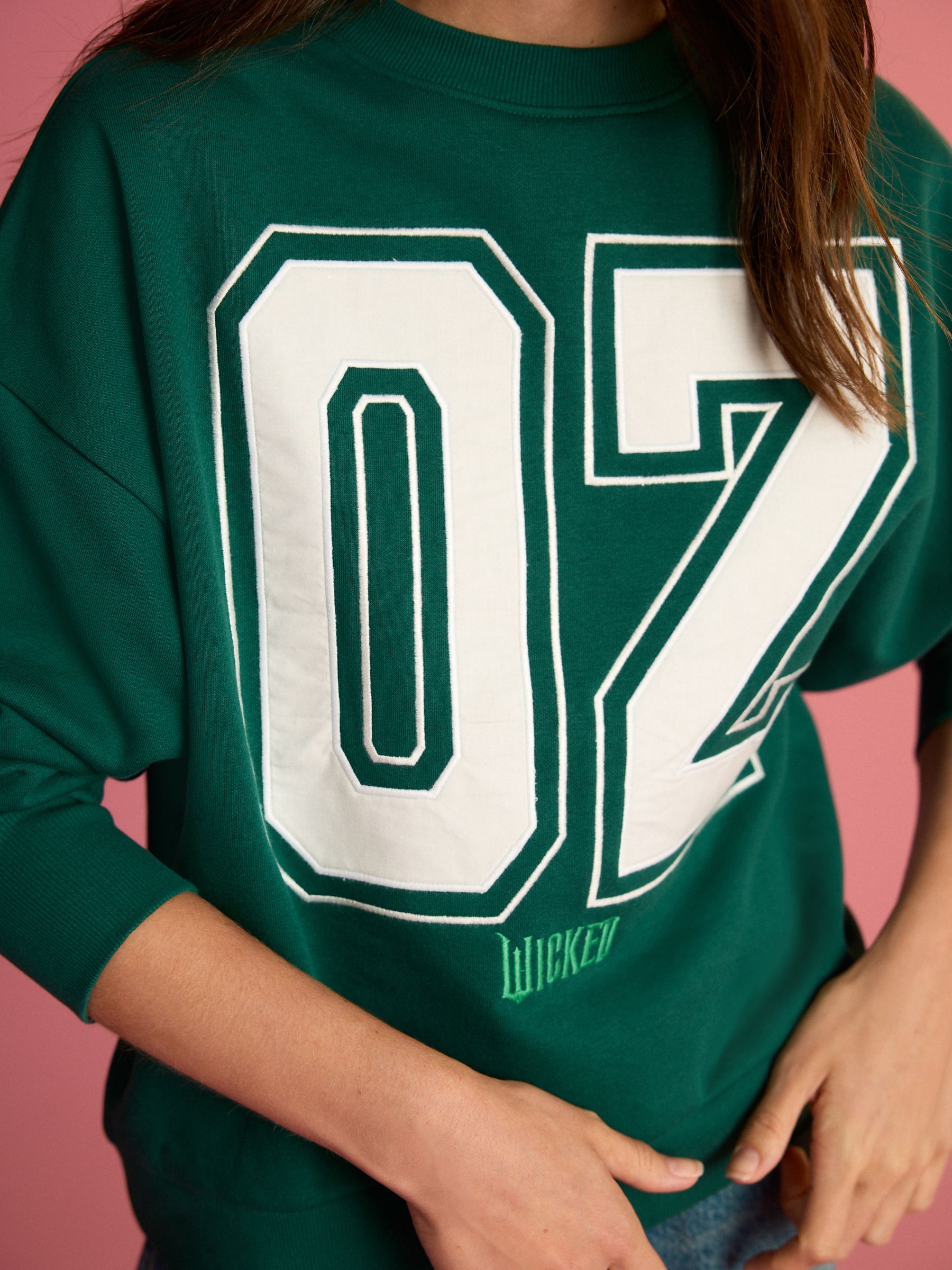 Buy Forest Green Official Wicked Movie License Oz Varsity