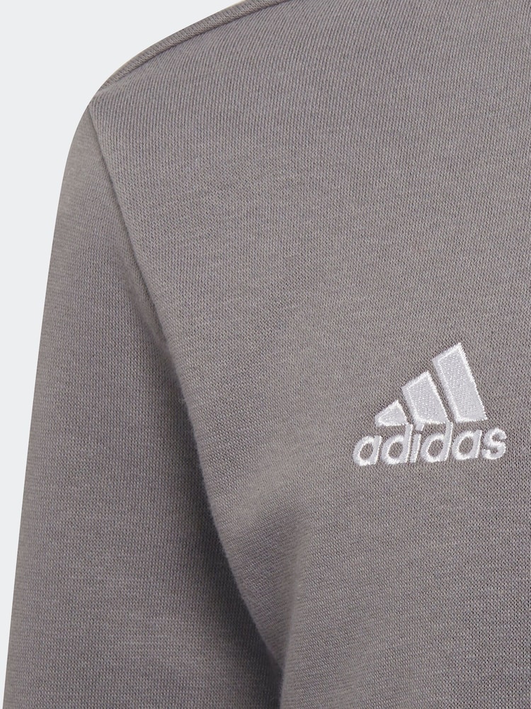 adidas Grey Entrada 22 Sweatshirt - Image 3 of 5