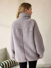 Grey Borg Half Zip Jacket - Image 4 of 11