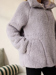 Grey Borg Half Zip Jacket - Image 6 of 11