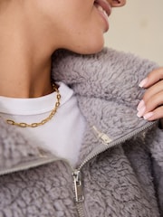 Grey Borg Half Zip Jacket - Image 7 of 11