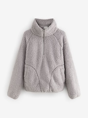 Grey Borg Half Zip Jacket - Image 8 of 11