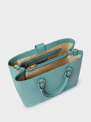 Osprey London Blue The Adaline Leather Workbag - Image 5 of 6