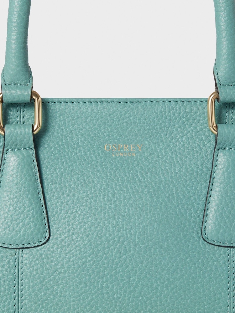 Osprey London Blue The Adaline Leather Workbag - Image 6 of 6