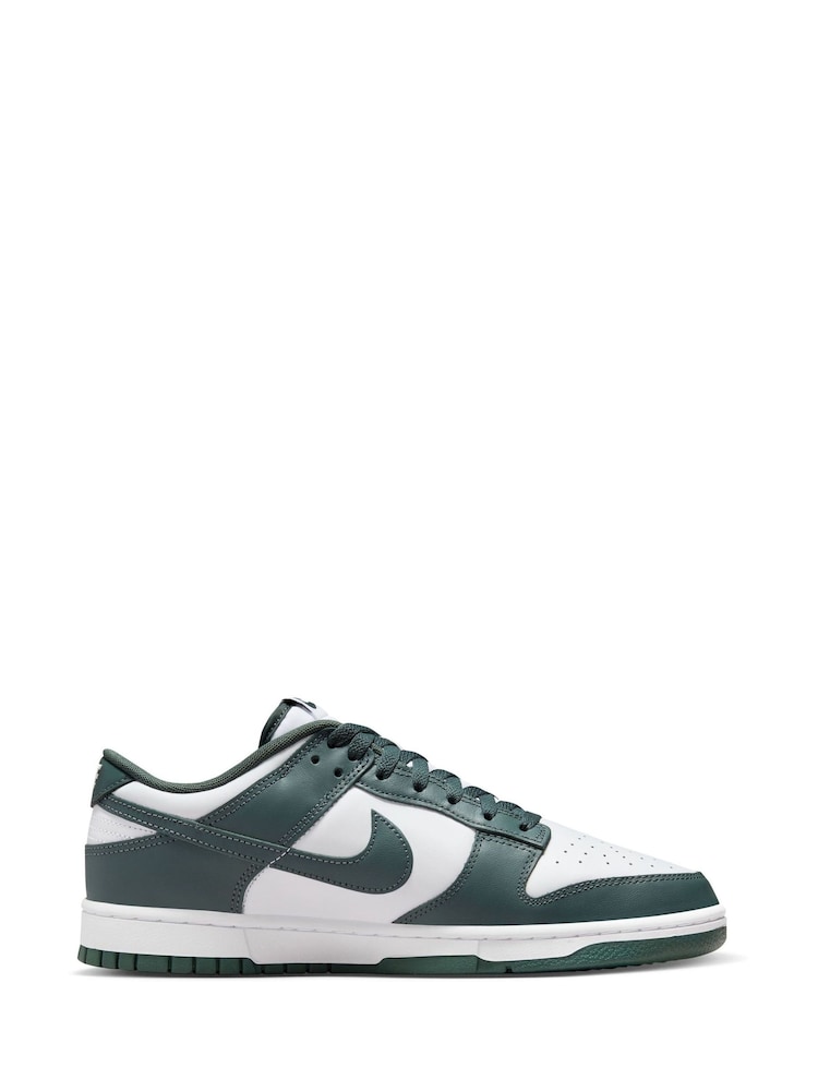 Nike Green/White Dunk Low Trainers - Image 1 of 9