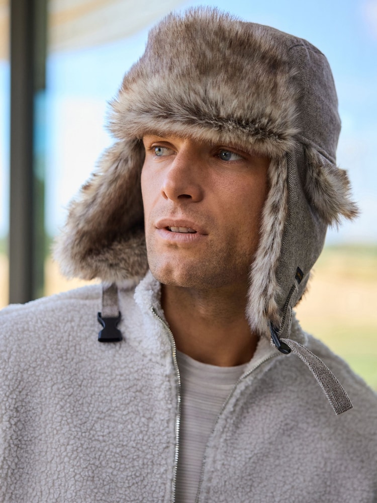 Neutro - Twill Trapper Hat - Imagen 1 de 5
