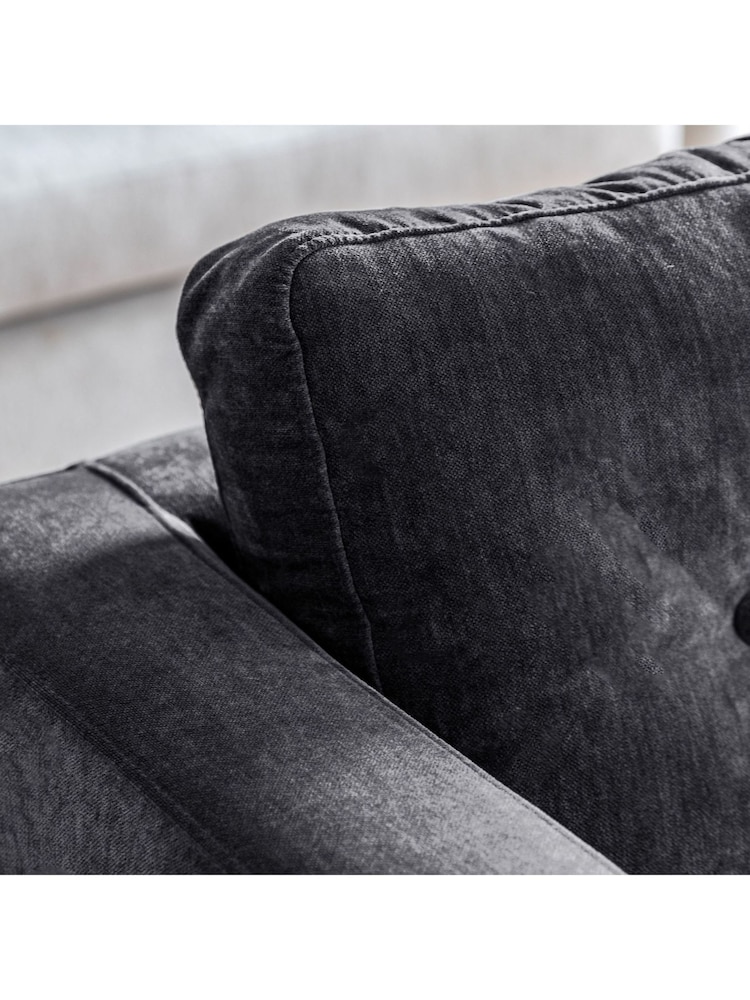 Gallery Home Charcoal Grey Westminster Armchair - Image 2 of 7 Gallery Home Charcoal Grey Westminster Armchair - Image 2 of 7