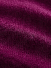 Red Burgundy Premium 100% Lambswool Sleeveless V-Neck Knitted Vest Tank Top - Image 8 of 8