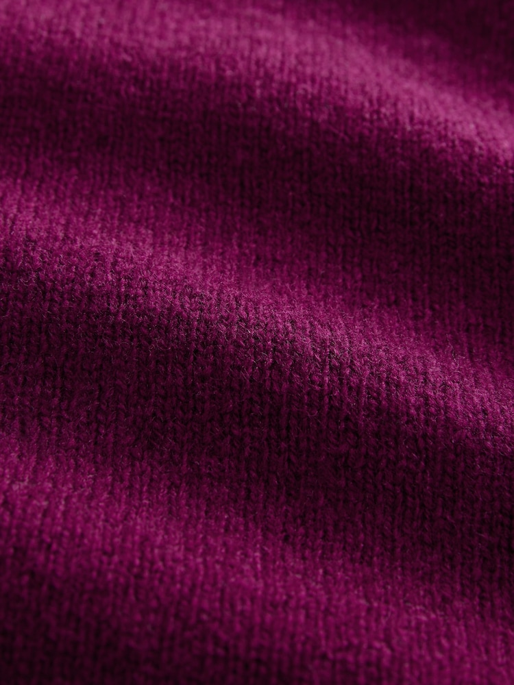 Red Burgundy Premium 100% Lambswool Sleeveless V-Neck Knitted Vest Tank Top - Image 8 of 8