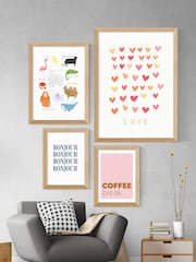 East End Prints Oak Love Heart Framed Art Print - Image 3 of 3