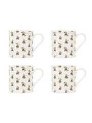 Cath Kidston Cream Provence Bee Mollie Mug Set Of 4 - Image 2 of 4