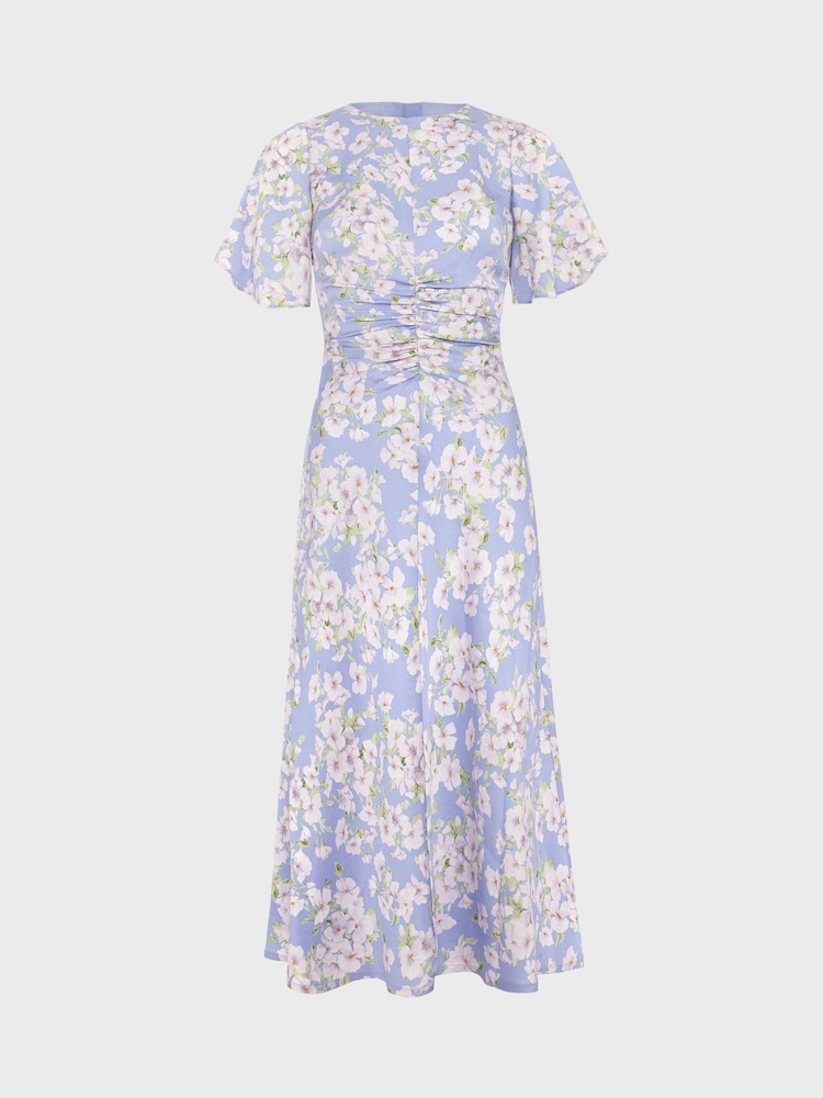 Hobbs Lilac Purple Vita Dress - Image 4 of 4
