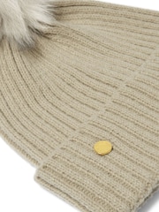 Katie Loxton Brown Knitted Hat - Image 3 of 4