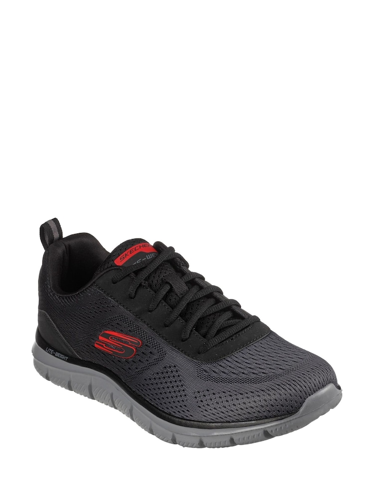 Skechers Black Track Ripkent Trainers - Image 1 of 3 Skechers Black Track Ripkent Trainers - Image 1 of 3
